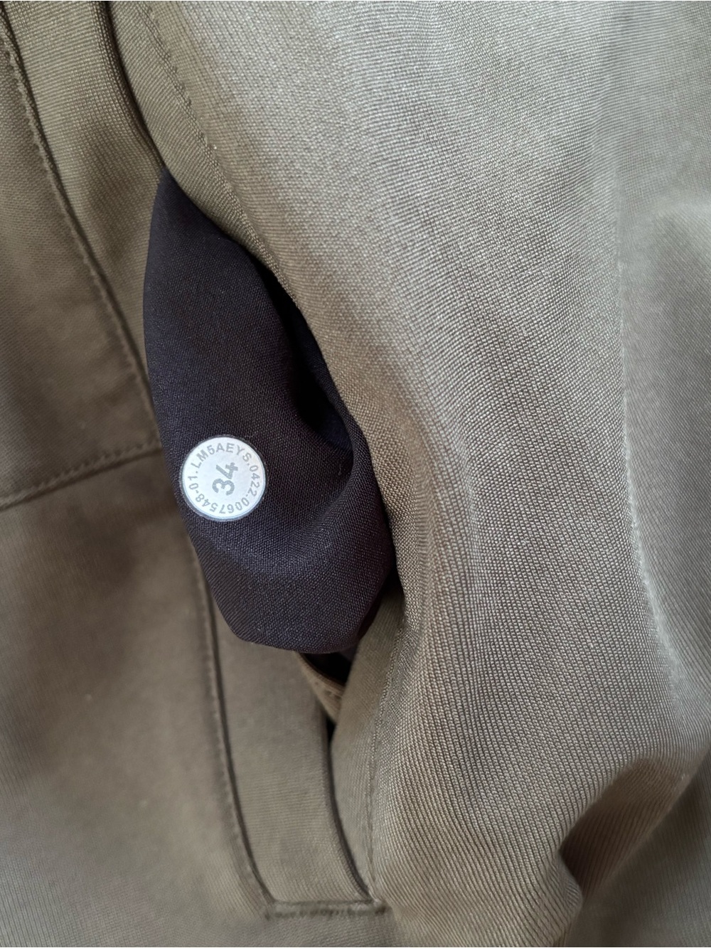 lululemon athletica Olive Slim Casual Chinos - Picture 6 of 6